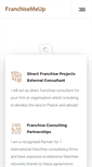 Mobile Screenshot of franchisemeup.com